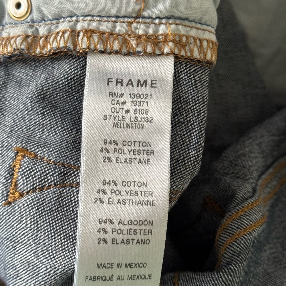 FRAME 'Le Skinny de Jeanne' Jeans - Picture 7 of 7